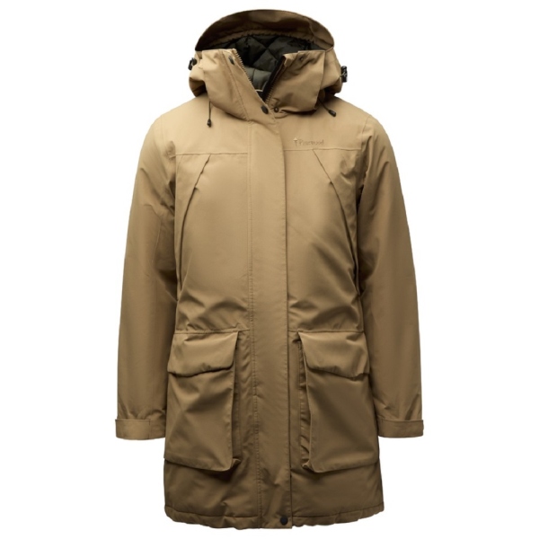 Pinewood 3381 Wilda Padded Damen Parka D.Sandstone (277) XS