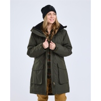 Pinewood 3381 Wilda Padded Damen Parka Mossgreen (135)
