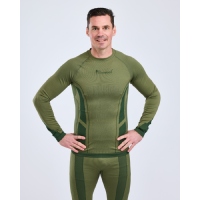 Pinewood 5608 Seamless Function Base Layer Set Herren Olive Green (770)