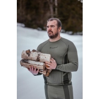 Pinewood 5608 Seamless Function Base Layer Set Herren Olive Green (770)