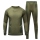 Pinewood 5608 Seamless Function Base Layer Set Herren Olive Green (770) M-L