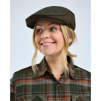 Pinewood 1184 Nydala Classic Sixpence Cap Mossgreen/Suede Brown (182) M-L