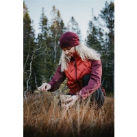 Pinewood 3259 Abisko Insulation Hybrid Damen Jacke Brick Pink/Burgundy (841)