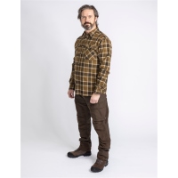 Pinewood 9026 Härjedalen Hemd Herren H.Olive/Khaki (756)