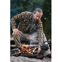 Pinewood 9026 Härjedalen Hemd Herren H.Olive/Khaki (756)