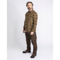 Pinewood 9026 Härjedalen Hemd Herren H.Olive/Khaki (756)