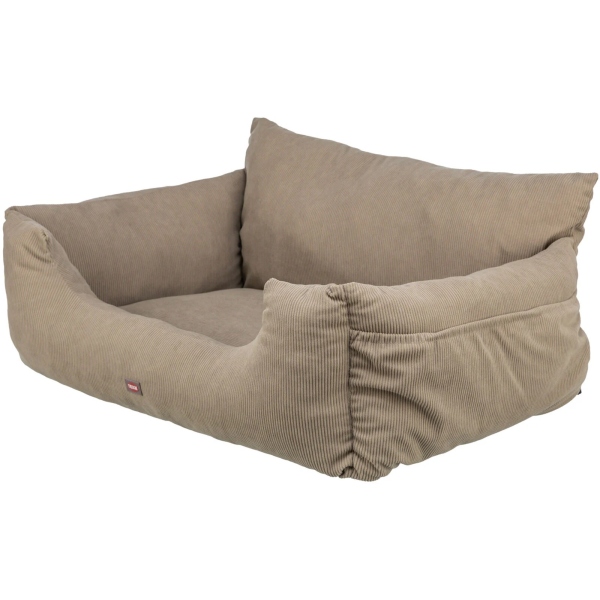 Trixie Autositz doppelt 80 x 35 x 60 cm taupe