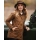 Walker and Hawkes Damen Wachsjacke Victoria – Beige 36