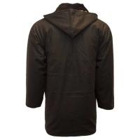 Walker and Hawkes Wachsjacke Benson braun