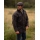 Walker and Hawkes Wachsjacke Benson braun S