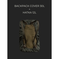 Savotta Backpack cover 30L green