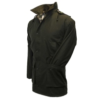 Walker and Hawkes Wachsjacke Benson olive