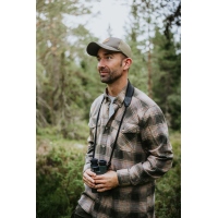 Pinewood 5370 Finnveden Forest Flanell Hemd Olive/D.Green (151)