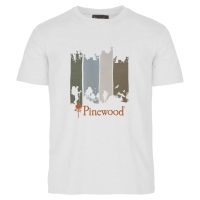 Pinewood 5449 Finnveden Recycled Outdoor T-Shirt White...