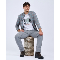 Pinewood 5449 Finnveden Recycled Outdoor T-Shirt White Adventure (622)