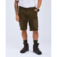 Pinewood 5504 Finnveden Hybrid Shorts D.Olive/H.Olive (723) C52