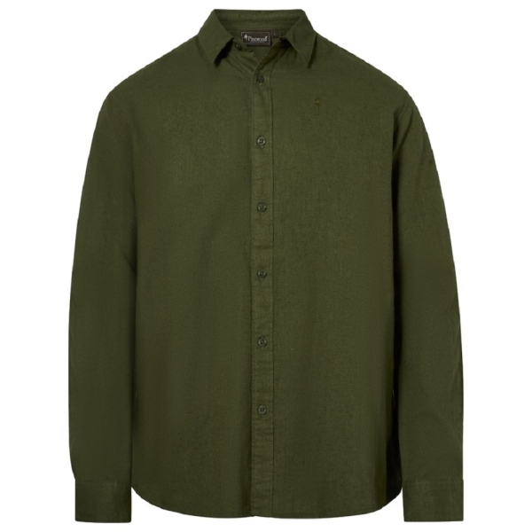 Pinewood 5372 Värnamo InsectSafe® Herren Hanf Hemd Pine Green (759) L