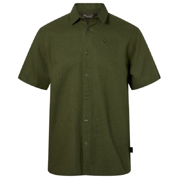 Pinewood 5373 Värnamo InsectSafe Hemp mix Hemd Pine Green (759)