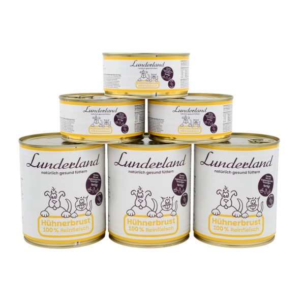 Lunderland Reinfleisch-Dose Hühnerbrust 800g