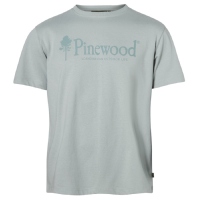 Pinewood 5445 Outdoor Life T-Shirt Aqua Grey (467)
