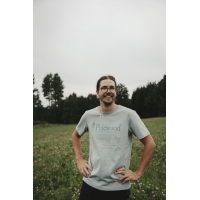Pinewood 5445 Outdoor Life T-Shirt Aqua Grey (467)