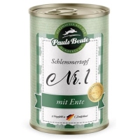 Pauls Beute Schlemmertopf Nr. 1 mit Ente 400g