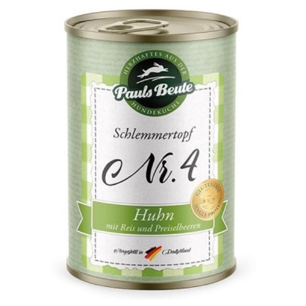 Pauls Beute Schlemmertopf Nr. 4 mit Huhn 400g