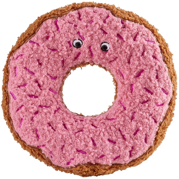 HUNTER Hundespielzeug Belem Donut (braun/rosa) 16 cm