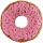 HUNTER Hundespielzeug Belem Donut (braun/rosa) 16 cm