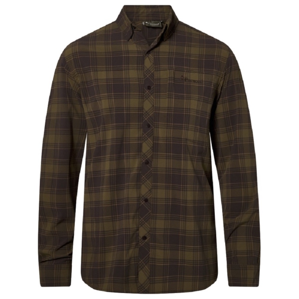 Pinewood 5222 Abisko Trekking InsectSafe L/S Hemd D.Olive/D.Sandstone (778)