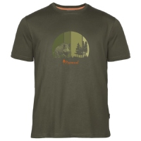 Pinewood 5467 Wild Boar T-Shirt Olive (107) M