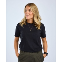 Pinewood 3447 3-Pack Damen T-Shirt Grey Melange/D.Pink/Black (473)