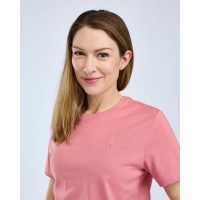 Pinewood 3447 3-Pack Damen T-Shirt Grey Melange/D.Pink/Black (473)