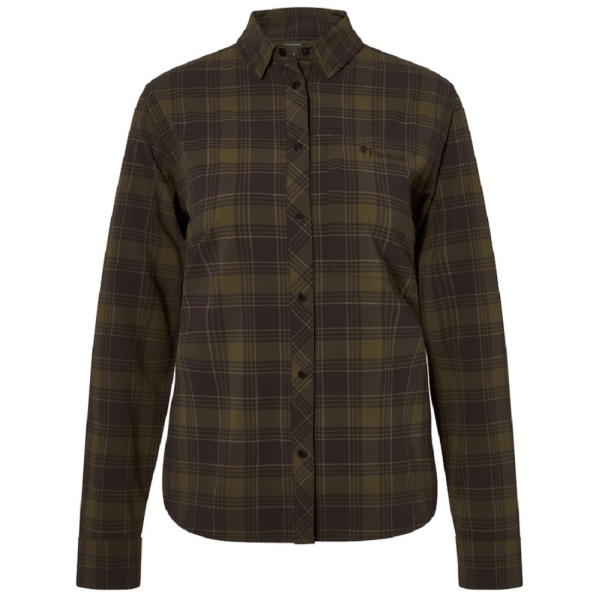 Pinewood 3222 Abisko InsectSafe Damen Hemd D.Olive/D.Sandstone (778)