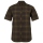 Pinewood 3121 Abisko Wanderbluse Damen Kurzarm D.Olive/D.Sandstone (778)