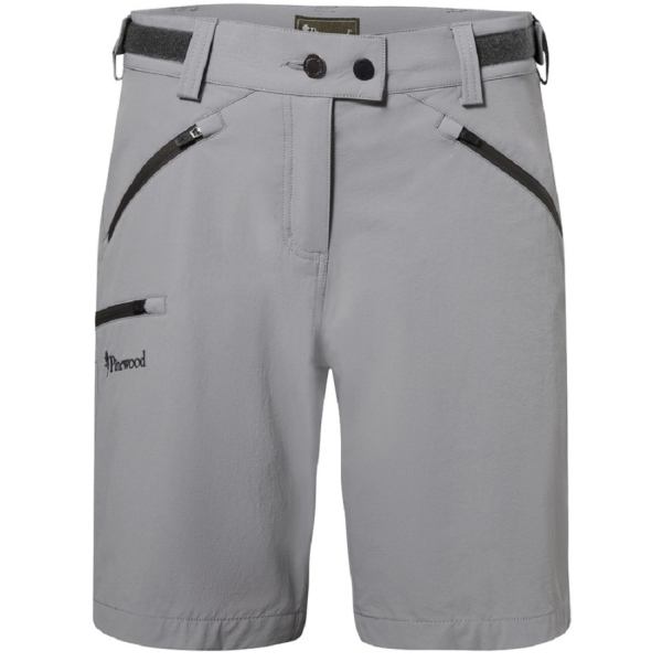 Pinewood 3111 Abisko Light Stretch Damen Shorts Mid Grey (465)