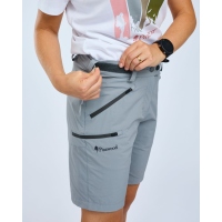 Pinewood 3111 Abisko Light Stretch Damen Shorts Mid Grey (465)