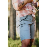 Pinewood 3111 Abisko Light Stretch Damen Shorts Mid Grey (465)