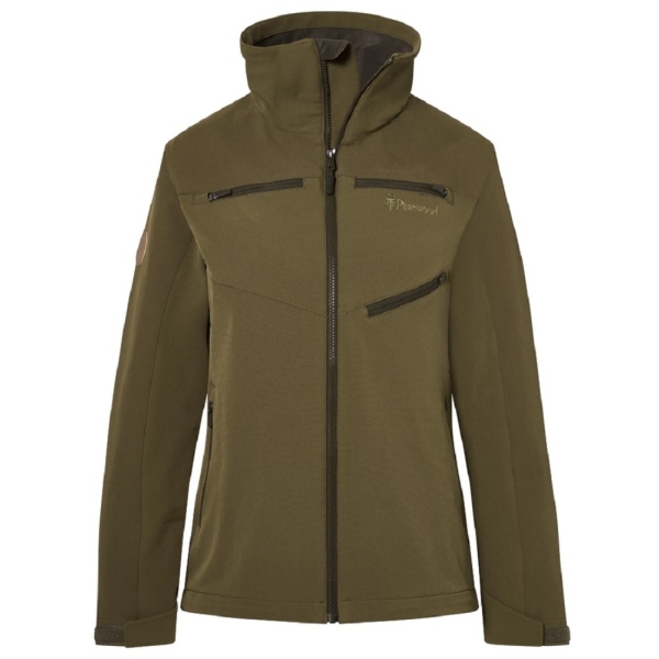 Pinewood 3825 Furudal Hunters Hybrid Stretch Damen Jacke Olive Green (770)