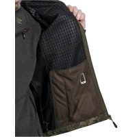 HART IBICE-PS Fleecejacke Herren Pixel Forest