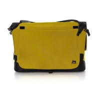 Maelson Soft Kennel faltbare Hundebox mit Tragegriff Saffron Yellow M 82 - (82 x 59 x 59cm)
