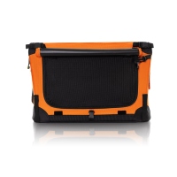 Maelson Soft Kennel faltbare Hundebox -Neon Orange- M 82 - (82 x 59 x 59 cm)