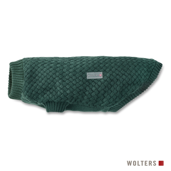 Wolters Strickpullover Square piniengrün