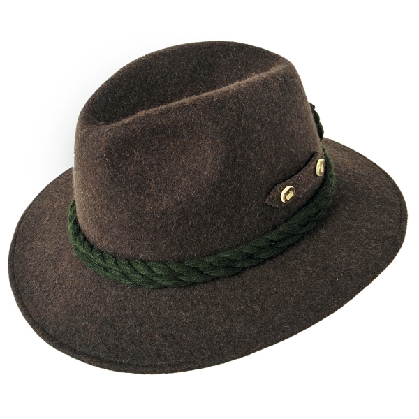 Faustmann Herren Trachtenhut Hirschhorn braun
