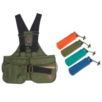 Mystique Dummyweste Trainer Khaki + 4x Dummy 500g Set