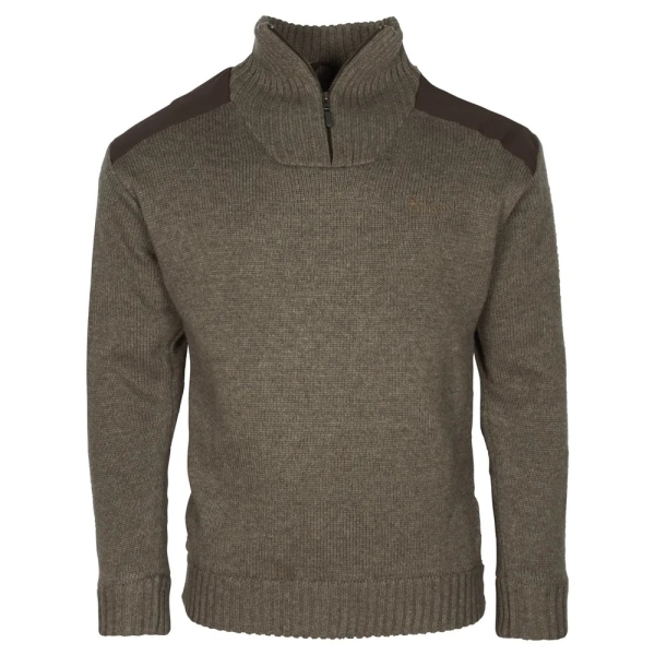 Pinewood 9547 New Stormy Sweater Strickpullover Herren Brown Melange (207)