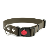 Mystique® Biothane Safety Klick Halsband 25mm 30-40cm...