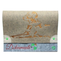 Dokumentenmappe V2 Golden liegend