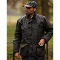 Walker and Hawkes Greendale Wachsjacke 3-in-1 Herren oliv XL
