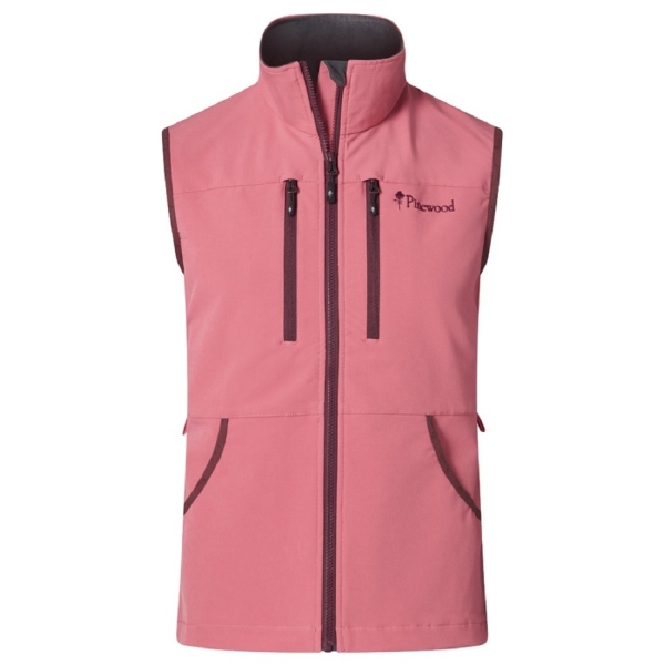 Pinewood 3291 Dog Sports Hybrid Stretch Weste Damen Cherry Pink (853)